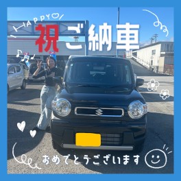 O様ご納車おめでとうございます♪